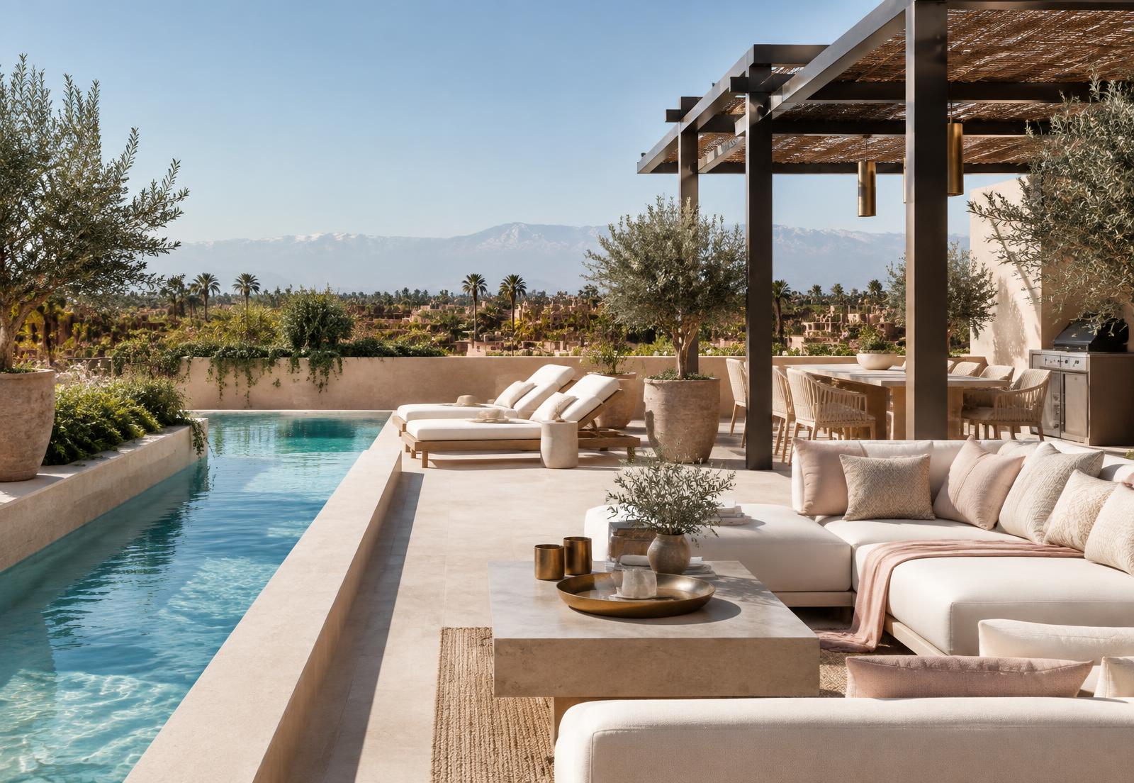 Penthouse Azur — Hivernage, Marrakech