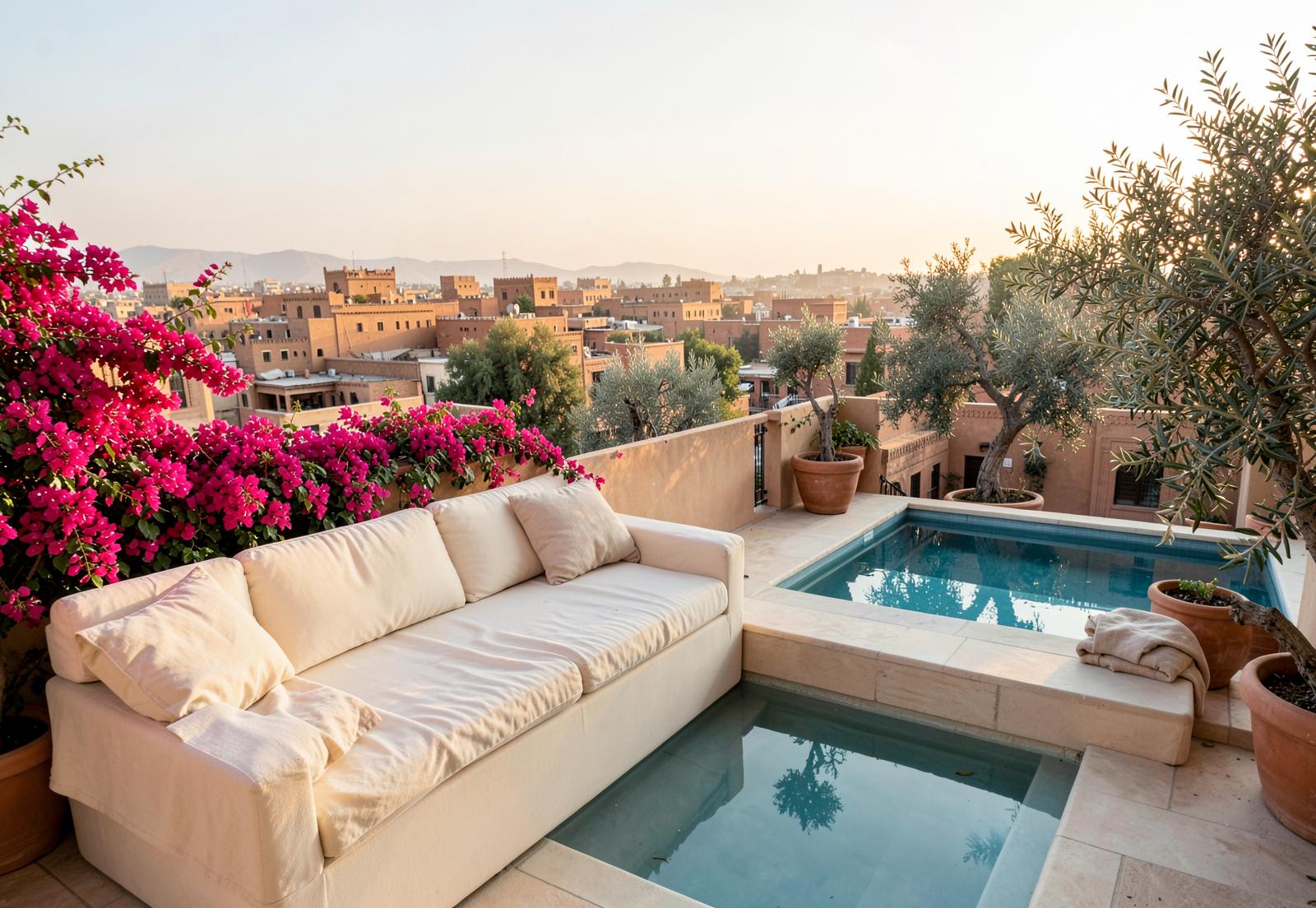 Riad El Azura — vue 2